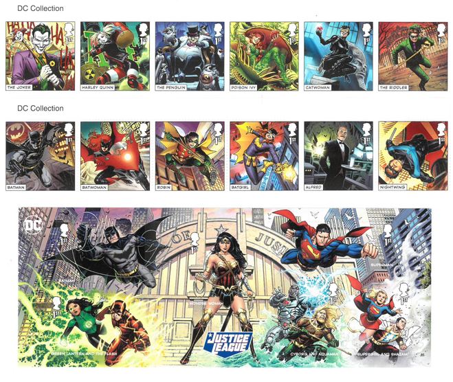 Marvel Superhero Stamps!